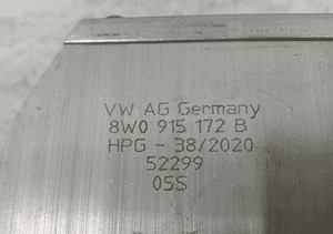 Mocowanie obudowa akumulatora audi A4 B9 8W0915172B lift 19- 3