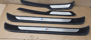 Nakładki listwy progu przód tył M-Pakiet BMW 3 E90 7907160 7906900 7