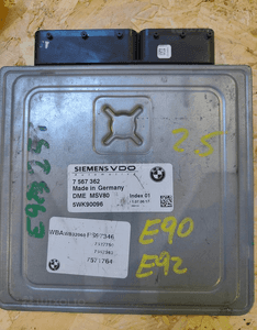 Komputer sterownik silnika BMW e90 e92 325 OE 7567362 1