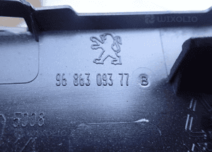 PEUGEOT 508 ZAŚLEPKA RĄCZKI TAPICERKI DRZWI PRZÓD 9686309377 RADOM 3