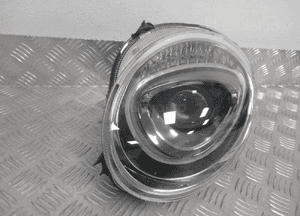Lampa przednia przód lewa fiat 500 lift soczewka 2015-2022 6