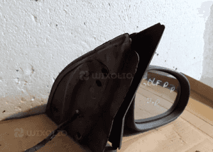 Lusterko prawe elektryczne vw golf v 7-PIN czarny mat oryginał wysyłka! 4