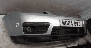 } ZDERZAK PRZÓD PRZEDNI FORD C MAX C-MAX D1 BŁĘKITNY MORSKI HALOGENY 4