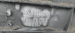 Silnik słupek Mercedes B-Klasa W245 2.0 CDI R6400110701 7