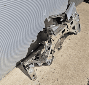 Opel astra k 5 ćwiartka lewy przód fartuch poszycie 2