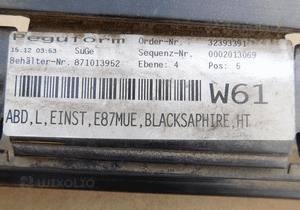 Listwa progowa prawa próg lewy bmw 1 E87 2