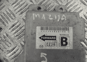 Sensor moduł poduszek airbag W2T80274 mazda 5