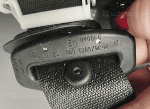 Mercedes W221 pas bezpieczeństwa prawy przedni A2218606285 9