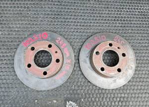 Tarcze Tarcza 245mm 5x112 Klocki Hamulce Tyl Tylne Audi A4 B6 B7 2