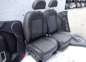 Fotele siedzenia półskóra grzane opel antara 4