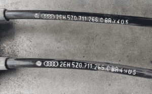 VW Fox 1.2 6V  lewarek linka linki zmiany biegow 5Z0711266C 265C 4