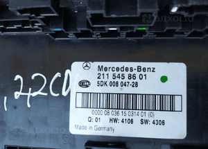 MERCEDES E 211  CLS 219 MODUŁ SAM bsi  tył tylny comfort 4