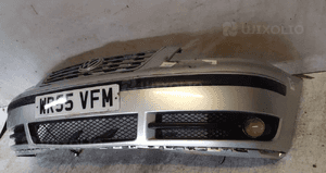 Zderzak przód przedni do volkswagen vw sharan halogeny grill LA7W srebrny 3