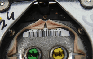 Airbag kierowcy czarny mercedes sl R230 4