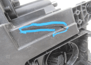 Lampa przednia prawa vw touran ii full led 2015- 19