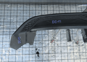 Dokładka tylna dyfuzor tylny ford fiesta MK8 st 2017- 2