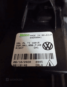 Halogen prawy vw t roc led 2GA941056 2
