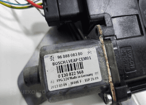 Podnośnik mechanizm szyby prawy tył peugeot 508 i sw 9688808380 2010-2014 5