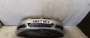 Zderzak przód przedni opel corsa d kod kolor Z157 srebrny 1