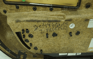 TAPICERKA PRAWA DRZWI MERCEDES SL R230 9