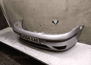 Zderzak przód przedni ford focus MK.1 i lift fl srebrny halogeny 2