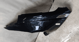 * BŁOTNIK PRZEDNI PRZÓD LEWY CZARNY CHEVROLET AVEO 2 II HB 2