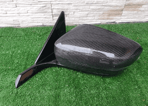 Lusterko bmw 8 G14 G15 9 pin kamera trójkąt carbon 2