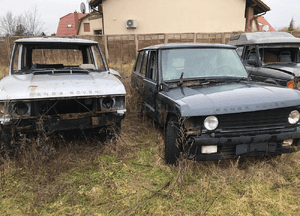 Maska Błotnik lampa zderzak Range Rover Classic 10
