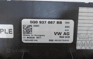 Vw audi skoda seat moduł sterownik komfortu bcm 5Q0937087BB 4
