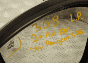 LUSTERKO LEWE PEUGEOT 308 II  2+11 PIN Z ASYSTENTEM MIJANIA 5