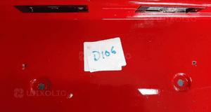 Zderzak tył tylny do opel corsa d kod kolor Y547 czerwony 2