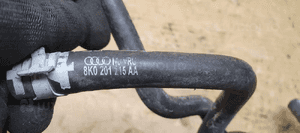 Przewody rurki paliwa węże Audi A4 B8 2.0 TFSI 059130297AD 8K0201215AA 6