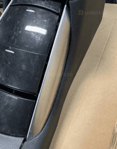 mercedes r 251 podłokietnik skóra tunel Cup holder  schowek dekor 16