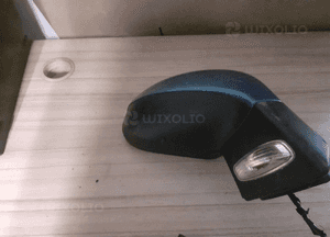Lusterko prawe peugeot 207 9 pin kmf niebieskie 3