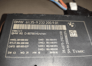Bmw 5 F10 F11 moduł świateł sterownik frm iii 9232200 oryginał sprawny 8