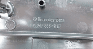 Mercedes b-klasa W247 2018- listwa ramka tablicy zderzaka przód A2478854907 5