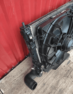 Jeep compass i lift 2.2 crd chłodnica chłodnice intercooler wentylatory kpl 9