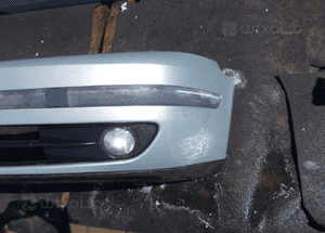 Renault laguna zderzak przód przedni srebrny TED69* 4