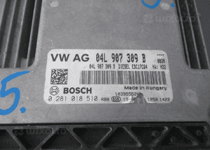 KOMPUTER STEROWNIK SILNIKA VW GOLF VII 7 1.6 TDI 04L907309B 2012- 4