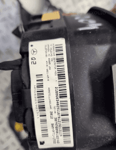 Mercedes C KLASA W204 LIFT KONSOLA KOKPIT DESKA PULPIT PASY AIRBAG KOMPLET 7
