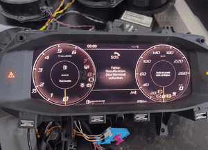 SEAT LEON IV / CUPRA LICZNIK Zegary LCD 5FA920790A Miga EKRAN 5