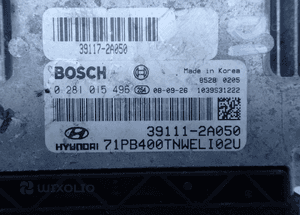KOMPUTER STEROWNIK SILNIKA HYUNDAI I20 1.4 CRDI 0281015496 2