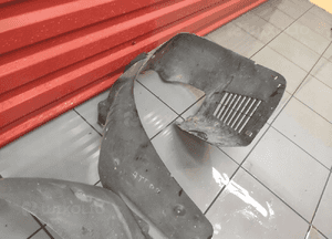 Audi tt nadkole lewy prawy przód przednie kompletne oryginał 5