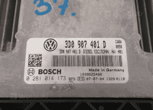 KOMPUTER STEROWNIK SILNIKA VW PHAETON 3.0 TDI V6 3D0907401D 3