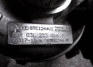 Vw audi skoda seat 1.6 turbosprężarka 03L253016T 3