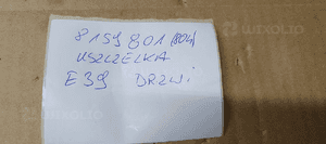 Uszczelka drzwi lewy przód przednia lewa BMW 5 E39 Nowa 8159801 11