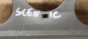 Kratka nawiewu środkowa Renault Scenic II 7