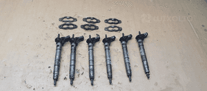 Wtrysk wtryskiwacz wtryskiwacze wtryski paliwa komplet VW Touareg 3.0 TDI 059130277AB 1
