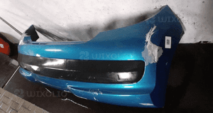 Zderzka tył tylny peugeot 207 kmu niebieski błękitny 3