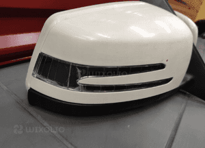 Mercedes c-klasa W204 lift lusterko prawe 11 pin 9+2 kolor 650 oryginał 6